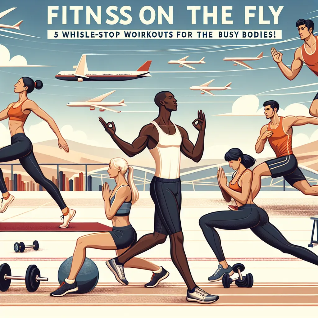 Fitness on the Fly: 5 Whistle-Stop Workouts for the Busy Bodies!