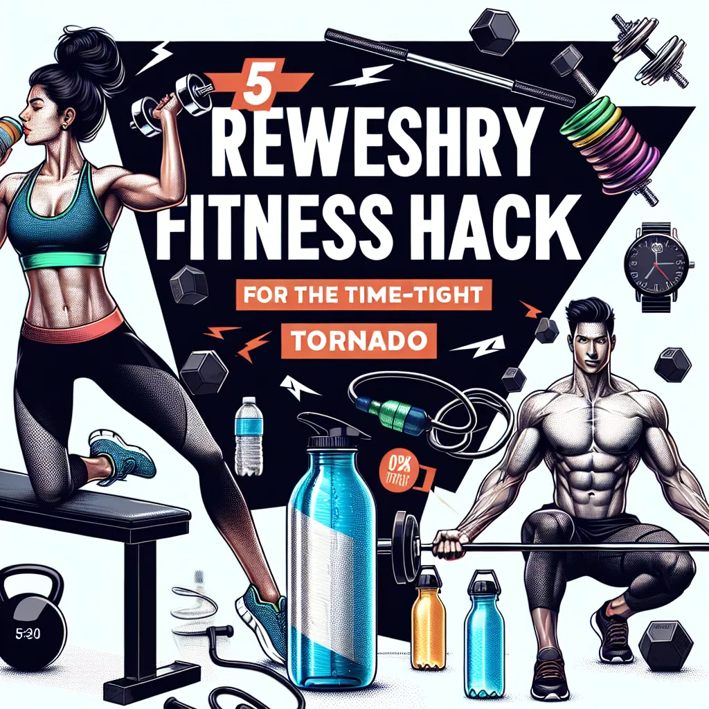 5 Refreshingly Quick Fitness Hacks for the Time-Tight Tornado