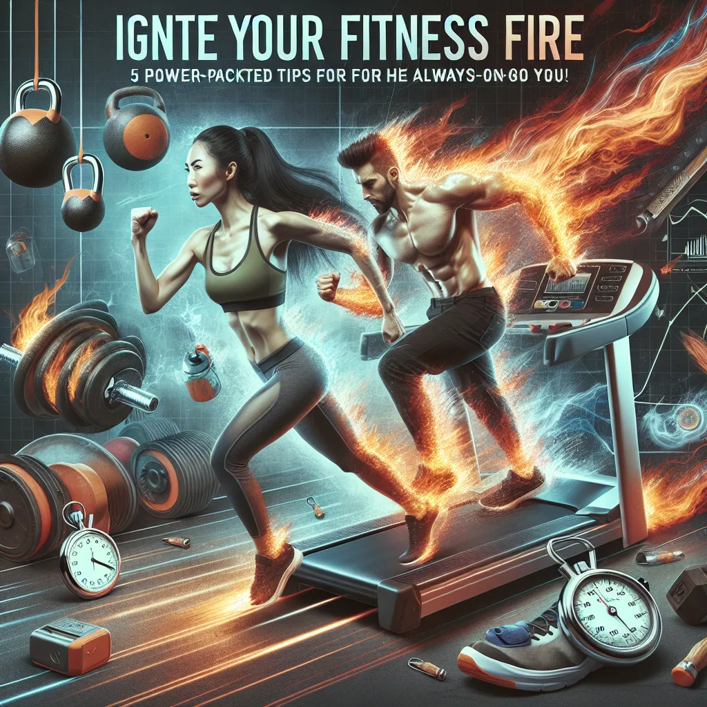 Ignite Your Fitness Fire: 5 Power-Packed Tips for the Always-On-Go You!