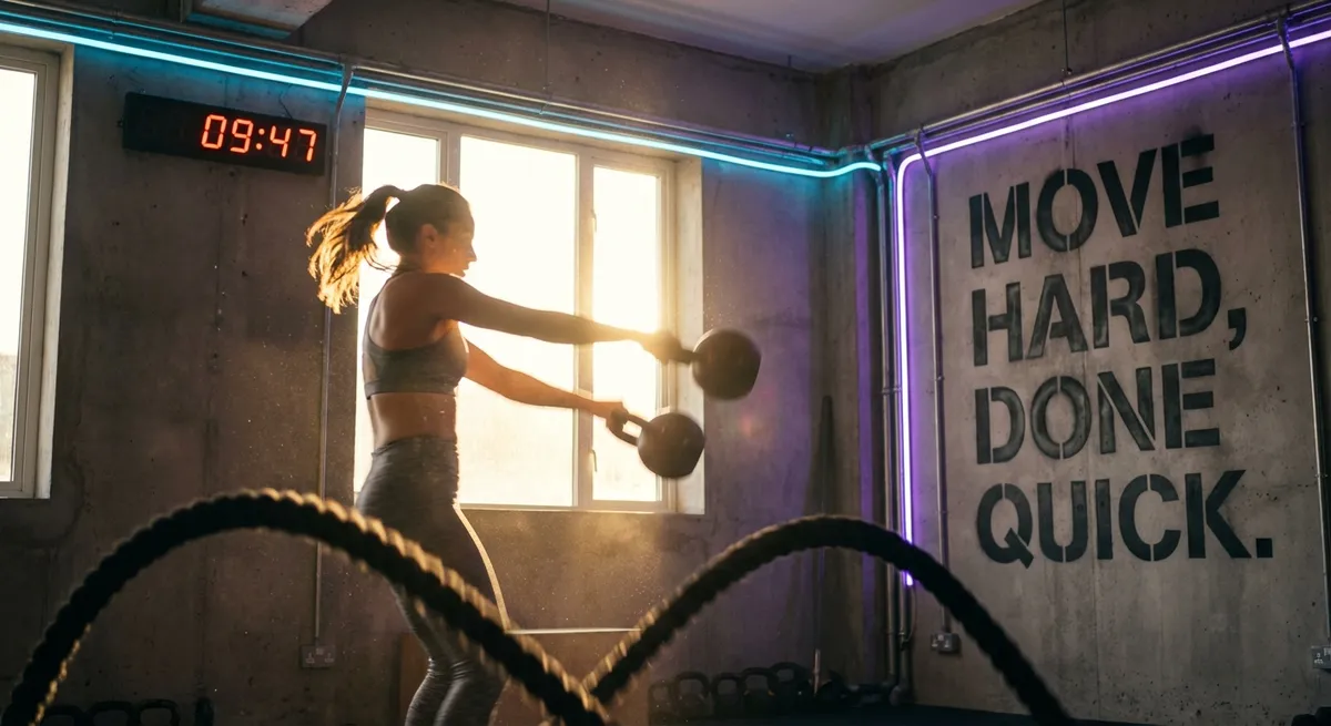 Lightning-Fast Fitness: Move Hard, Done Quick