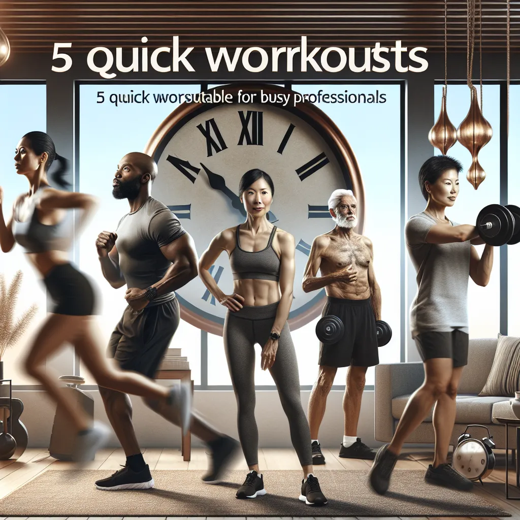 Bust a Move, Beat the Clock: 5 Rapid-Fire Workouts for the Time-Pressed Pro