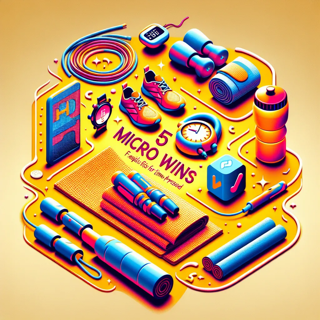 Micro Wins: 5 Rapid-Fire Fitness Habits for the Time-Pressed