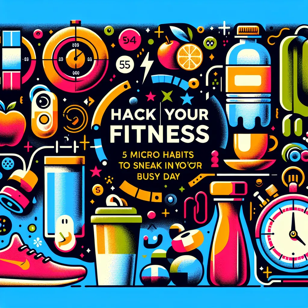 Hack Your Fitness: 5 Micro Habits to Sneak Into Your Busy Day