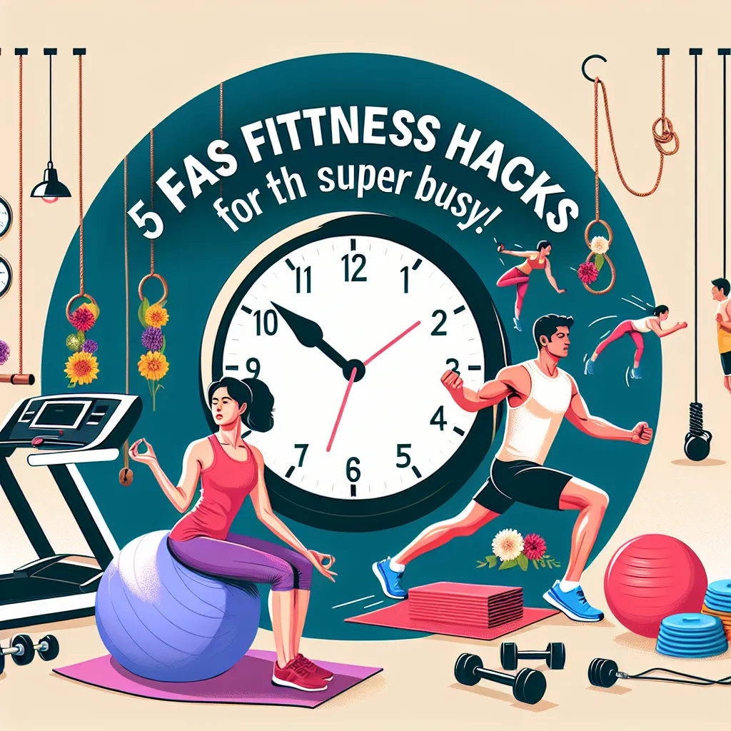 5 Fast Fitness Hacks for the Super Busy: Get Fit in No Time!