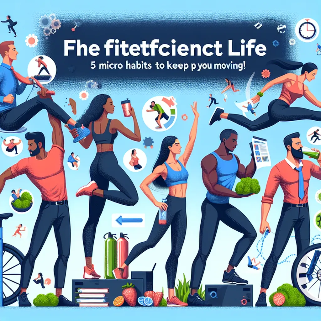 The Fitness-Efficient Life: 5 Micro Habits to Keep You Moving!