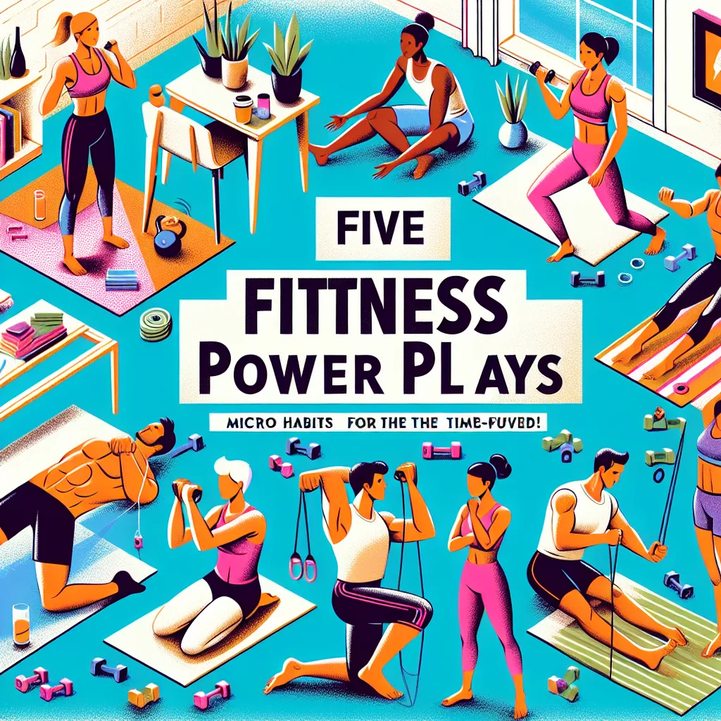 Five Fitness Power Plays: Micro Habits for the Time-Starved!