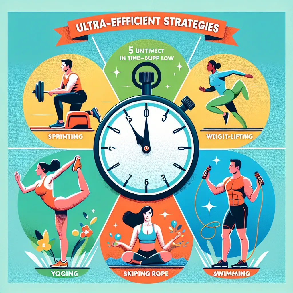 5 Ultra-Efficient Fitness Strategies for the Time-Strapped Titans!