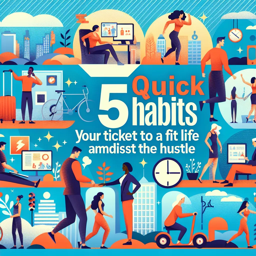 5 Quick Micro Habits: Your Ticket to a Fit Life Amidst the Hustle