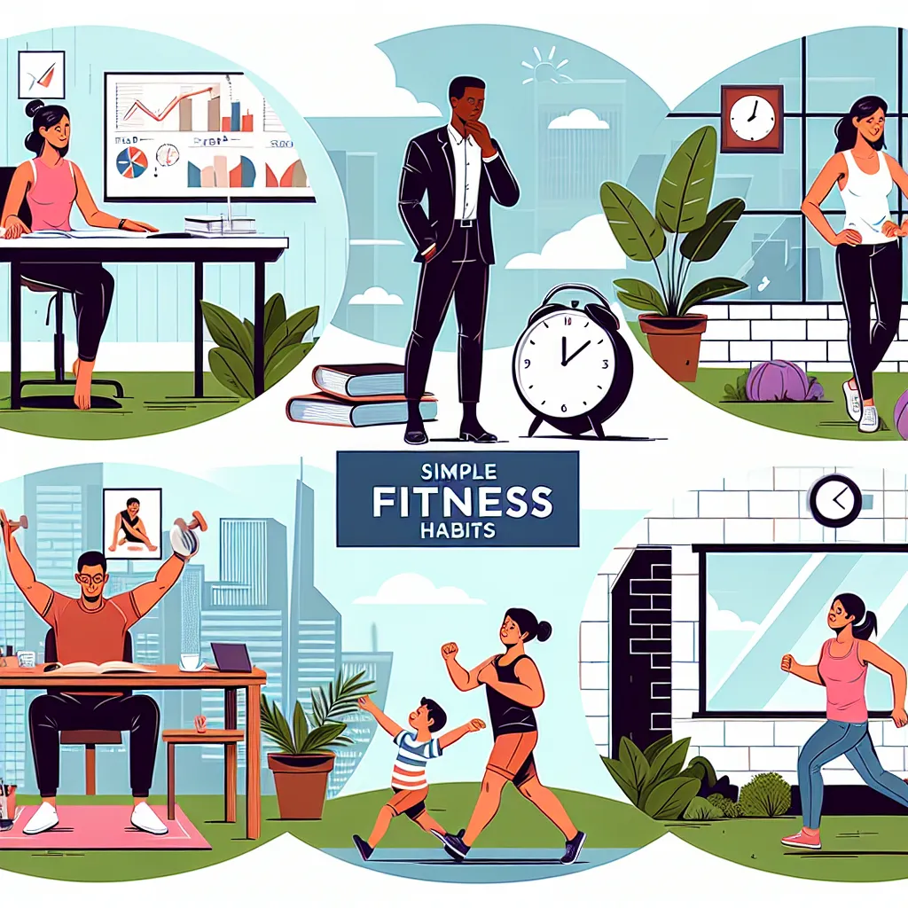 5 Surprisingly Simple Fitness Habits for Busy Bodies