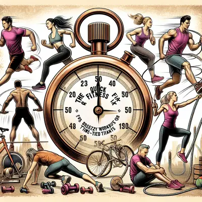 The Quick Fitness Fix: 5 Breezy Workouts for the Time-Tied Titans